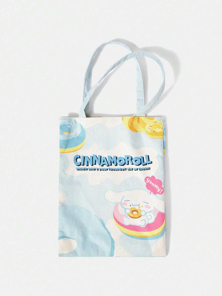HELLO KITTY AND FRIENDS | SHEIN Ladies' Cute Cartoon Pattern Convenient Handbag - Dog-2 - View 1