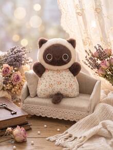 POKOJA LAND Creative Beanbag Comforting Plush Toy, Squeezable Sheep Tabletop Plush Toy, Cute Bag Ornament - Multicolor - View 18