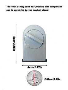 1 High-Rise Anti-Falling Window Lock To Protect The Baby's Home Safety, Aluminum Alloy Thickened Material, Wear-Resistant And Rust-Proof, Durable, Three-Color Versatile, Suitable For Various Sliding Aluminum Alloy Windows, Knob Limit Design - 4pcs - View 3