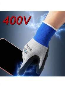 1 buah Sarung Tangan Isolasi Listrik Ultra Tipis, Tahan Tegangan 400v/500v, Bahan Karet, Isolasi Layar Sentuh, Penggunaan Industri - MultiWarna - View 10