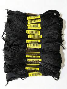 240pcs/Set,8 Meters, Six Strands Of Rope, DMC Color Series, Cross-Stitch Thread, Polyester Material, Embroidery Thread, Embroidery Accessories, Hand-Woven Cotton Material - multicolor - View 3