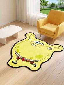 SpongeBob SquarePants | POKOJA LAND 1pc Rug – Licensed Cartoon Floor Mat, Soft Plush Home Decor - 1PC - View 2
