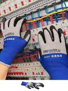 1 buah Sarung Tangan Isolasi Listrik Ultra Tipis, Tahan Tegangan 400v/500v, Bahan Karet, Isolasi Layar Sentuh, Penggunaan Industri - MultiWarna - View 5