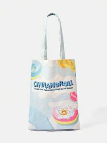 HELLO KITTY AND FRIENDS | SHEIN Ladies' Cute Cartoon Pattern Convenient Handbag - Dog-2 - View 3