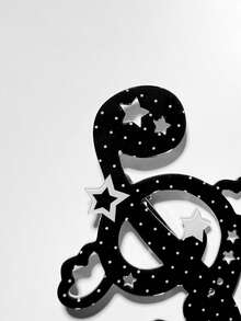 ROMWE Anime 3 Pieces Of Random Polka Dot Note Cat Hairpin, Cute  Duck Bill Clips For Adults - Polka Dot Cat - View 6