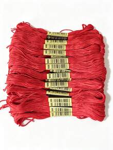 240pcs/Set,8 Meters, Six Strands Of Rope, DMC Color Series, Cross-Stitch Thread, Polyester Material, Embroidery Thread, Embroidery Accessories, Hand-Woven Cotton Material - multicolor - View 5