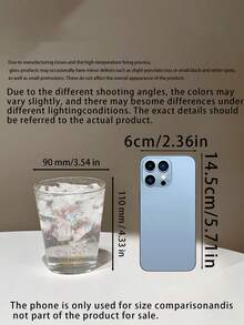 Original Temperature-Activated Fireworks Design, High Borosilicate Glass, Color Shifts With Cold & Warm Water, Marked Measurements, Perfect For Daily Drinks At Home. - Multicolor - View 4