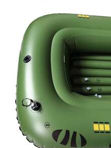 Inflatable Kayak, Inflatable Boat, Inflatable Fishing Boat, Floating Boat, Kayak, Military Green PVC Boat, Yacht, Kayak, Swimming Pool, Lake, Adult Rubber Boat, Inflatable Kayak, Suitable For Fishing And Outdoor Drifting - Multicolor - View 8