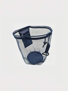 Foldable Portable Drawstring Sports Net Bag, High Quality Multifunctional Ball Storage Sack, Lightweight Carry Bag Fit For Basketball, Soccer, Volleyball, Water Polo Ball, Only The Bag Is Included - multicolor - View 9