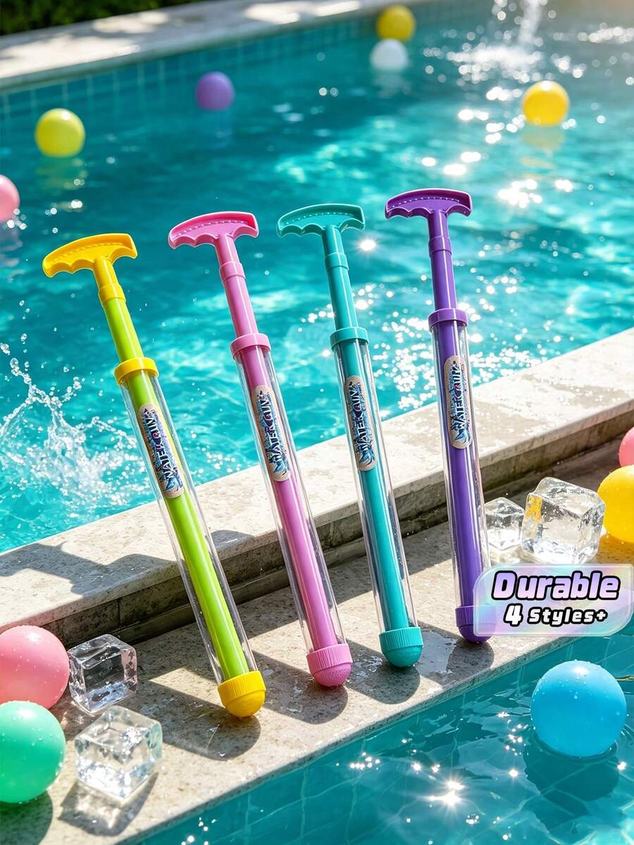 Pull-Out Large Capacity Fireworks Water Gun, Beach Water Spraying Toy For Boys Girls Adults, Outdoor Water Play Toy - A - View 1