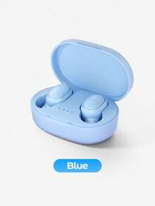 Teckwe Wireless Earbuds, Mini Music Earbuds, In-Ear Wireless Headphones With Charging Case, No Cable, Capacitive Microphone, Noise Cancellation, Volume Control, Candy Color Earbuds - one-size - View 11