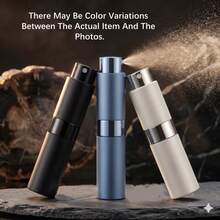 3/6 Pcs 10Ml Refillable Perfume Bottle, Perfume Storage, Refillable Perfume Spray Bottle, Travel Perfume Spray Dispenser, Mini Portable Empty Liquid Container, Travel Essentials, Beach Travel Pouch - Multicolor - View 7