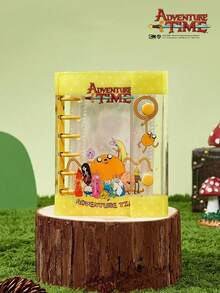 ADVENTURE TIME X Joivida 1pc Loose-Leaf Binder Notebook With Whimsical Pattern, PVC Material, Smooth Writing Surface, Removable Replaceable Pages, Back To School Must-Have, For Stationery Lovers, Fun - A - View 7
