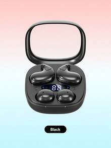 JMMO Earbud Nirkabel Invisible Sleep, Headphone Bluetooth Mini Tersembunyi untuk Tidur Miring, Earphone Isolasi Suara Ultra Lembut dan Nyaman dengan Kotak Pengisian Daya LED Digital, Kontrol Sentuh, Earbud Kecil Tersembunyi untuk Tidur, Bekerja, dan Berlari - View 16