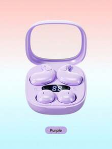 JMMO Earbud Nirkabel Invisible Sleep, Headphone Bluetooth Mini Tersembunyi untuk Tidur Miring, Earphone Isolasi Suara Ultra Lembut dan Nyaman dengan Kotak Pengisian Daya LED Digital, Kontrol Sentuh, Earbud Kecil Tersembunyi untuk Tidur, Bekerja, dan Berlari - View 15