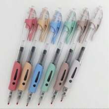 9pcs/Set Colorful Retractable Ball Pens Back To School - Multicolor - View 8
