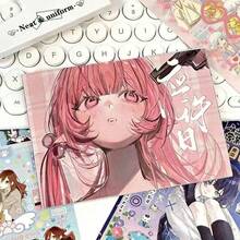 Japanese Retro Minimalist Anime Girl Die-Cut Decorative Sticker Album, Suitable For Photo Frames, Decorative Notebooks, Pencil Cases, Smartphone Stickers, Back To School Gifts - Girly Sticker Book - View 13