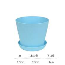 Open Flower Pot Resin Plastic Flower Pot Balcony Large Size Rose Pothos Potted Plant Flower Pot Succulent Flower Pot - 8Pcs multi-color - View 7