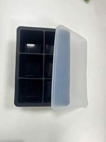 Large Ice Cube Tray For : FDDBI Big Square Ice Cube Maker For - 2 Packs Silicone Old Fashioned Ice Cube Trays - 2inch Huge Cubed Ice Trays - Multicolor - View 5