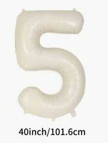 POKOJA LAND 40 Inch Large Numbers Balloons ,Foil Mylar Big Number Balloons For Birthday Party Supplies Decorations - multicolor - View 10