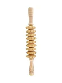 6-In-1 Wooden Massager, Hand-Held Massager Roller Trigger Point Massager, Suitable For Full-Body Massage, Muscle Relaxation, Body Contouring, Fascia Release, Lymph Drainage, And Fat Reduction Assistance. - Multicolor - View 15