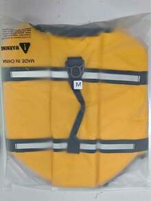 Summer New Style Dog Swimming Suit, Suitable For Small And Medium-Sized Pets, Outdoor Super Buoyant - Yellow - View 7
