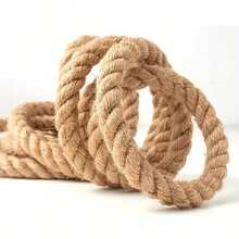 Natural Hemp Rope, Suitable For Handicrafts, Navigation, Railings, Hammocks, Tug Of War, And Handmade Decoration - Multicolor - View 1