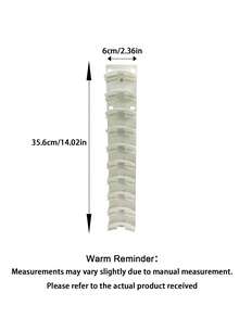 2/4pcs Portable Adhesive Hat Display Rack, Wall-Mounted Baseball Cap Holder, Holds Up To 10 Hats, Easy Installation, Suitable For Doors, Wardrobes, Practical Hooks - Multicolor - View 3