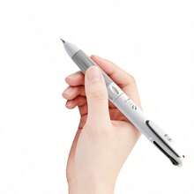 Pulpen Ballpoint 3 Warna, Pulpen Ballpoint Multiwarna 3-in-1 yang Dapat Ditarik dengan Tinta Hitam, Merah, Biru Cepat Kering, Pulpen Ballpoint Ujung Ganda CS, Pulpen Multiwarna Warna Lembut, Untuk Kantor, Sekolah, Mencatat, Menulis, Menandai, Kembali ke Sekolah - Bulat - View 6