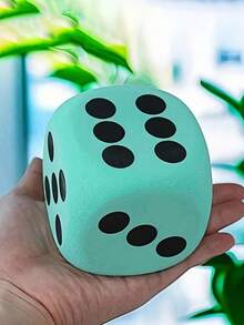 1PC Large Size Soft Plush Foam Dice Multicolor Throwable Multifunctional Tabletop Game Accessory For Adult Party Games Decorations Valentines Wedding Birthday Party Decorations Gift Ideas - Multicolor - View 8