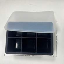 Large Ice Cube Tray For : FDDBI Big Square Ice Cube Maker For - 2 Packs Silicone Old Fashioned Ice Cube Trays - 2inch Huge Cubed Ice Trays - Multicolor - View 11