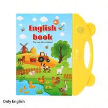 E-book Bahasa Arab atau Inggris untuk Anak-anak Dapat Dibaca dengan Jari Menggunakan Buku Audio (Termasuk Satu Buku dengan Warna Pena Acak). Kontennya Berisi Huruf dan Kata-kata Bahasa Arab atau Inggris, Anda Membutuhkan, yang Tidak Dikenakan Biaya Selama Pengiriman. - MultiWarna - View 3