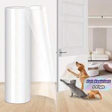 Volume 1 Cat/Dog Scratch Prevention Film, Furniture, Sofa, Wall, Door Scratch Prevention, Transparent Self-Adhesive Damage Protection Film, Easy To Apply, Suitable For Halloween Or Christmas Decorations - Multicolor - View 2
