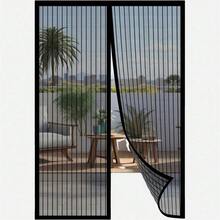 Heavy-Duty Magnetic Screen Door - Self-Sealing, Hands-Free Mesh For Insect Protection, Pet & Youngsters Friendly, Easy Installation With Magnetic Strips, Durable Nylon Material,Hand Wash Only,Insect Barrier Door,Mesh Partition Door,Durable Nylon Mesh - multicolor - View 8