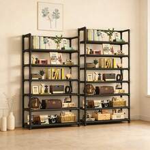1pc 3-6 Tier Light-Duty Storage Rack, Easy To Assemble Freestanding Shelving Unit, Space-Saving Storage For Kitchen, Bathroom, Bedroom, And Balcony - View 8