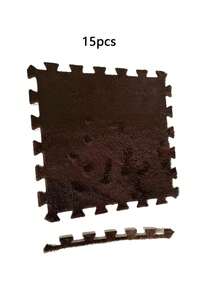 15-Piece All-Season Rug, Cut And Spliced, Suitable For Windowsills, Cushions, Floor Mats, Thickened, Non-Slip, For Bedrooms, Balconies, And Bay Windows. (Rug Set - High Strength) - multicolor - View 15
