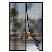 Heavy-Duty Magnetic Screen Door - Self-Sealing, Hands-Free Mesh For Insect Protection, Pet & Youngsters Friendly, Easy Installation With Magnetic Strips, Durable Nylon Material,Hand Wash Only,Insect Barrier Door,Mesh Partition Door,Durable Nylon Mesh - multicolor - View 7