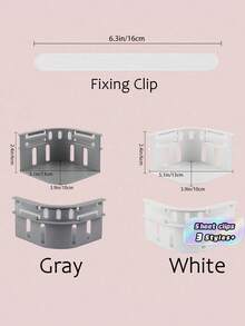 Set Of 4 Bed Sheet Clips, Sheet Corner Clips, Non-Slip Sheet Clips, Mattress Straps, Suitable For Most Sheet Sizes, These Non-Slip Sheet Clips Keep Your Sheets Securely In Place. - Multicolor - View 10