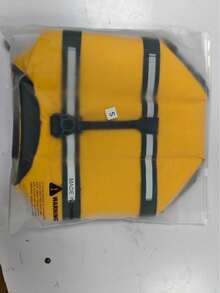 Summer New Style Dog Swimming Suit, Suitable For Small And Medium-Sized Pets, Outdoor Super Buoyant - Yellow - View 3