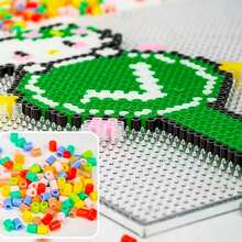 1PC 5000 Pcs Mini Fuse Beads 2.6mm Micro Iron Melting Perler Beads, DIY Craft Fusion Pegboard Beads For Pixel Art Earrings, Handmade Doll Pendants Ornaments Jewelry Making Educational Toys - Multicolor - View 7