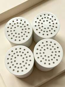 4 Pack 20-Stage Shower Filter Replacement Cartridge – Universal Hard Water Purifier, Removes Chlorine, Heavy Metals, Iron & Sediments, High Output Water Softener For Healthy Skin & Hair - Multicolor - View 9