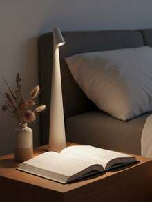 Rechargeable Wireless Portable LED Table Lamp, 3‑Level Touch Dimmable With Long‑Lasting Battery, Modern Nordic Minimalist Style Decorative Lighting For Nightstand, Bedroom, Living Room, Home Office, Dining Room, Indoor & Outdoor Use - Multicolor - View 4