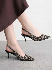 Silk leopard print