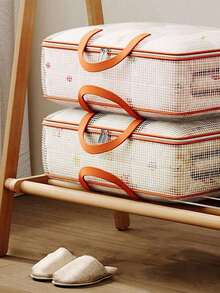 Piece Storage Bag For Various Items, Transparent Water-Resistant Pvc Material, Suitable For Seasonal Clothing Storage And Organization, Large Travel Bag, School Packing Bag, Dormitory Clothing Storage Bag - Multicolor - View 2