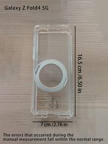 Compatible With Samsung Galaxy Z Fold 8 Ultra 7 6 5 4 Fold7, With Tempered Glass Screen Protector - Silver - View 6