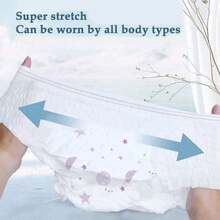 10 Pcs Women Sanitary Pads, Disposable Odor‑Free Day & Night Use Sanitary Napkins, Comfortable To Wear - White - View 2