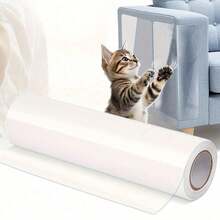 Volume 1 Cat/Dog Scratch Prevention Film, Furniture, Sofa, Wall, Door Scratch Prevention, Transparent Self-Adhesive Damage Protection Film, Easy To Apply, Suitable For Halloween Or Christmas Decorations - Multicolor - View 10