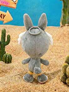 LOONEY TUNES X Joivida 1個 Tweety Bird 聯名 3D 毛絨吊飾鑰匙圈，可愛站立造型，經典設計，可掛在包包、鑰匙、書包上，適合所有年齡層，生日或週年紀念的趣味禮物 - 彩色 - 查看 6