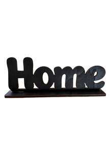 Wooden Inspiration Home Decor Farmhouse Tabletop Centerpiece For Living Room, Office Best Gifts Birthday Graduation - Black 1pc - View 8