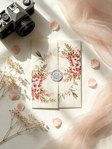 Wedding Invitation Floral Print - multicolor - View 7